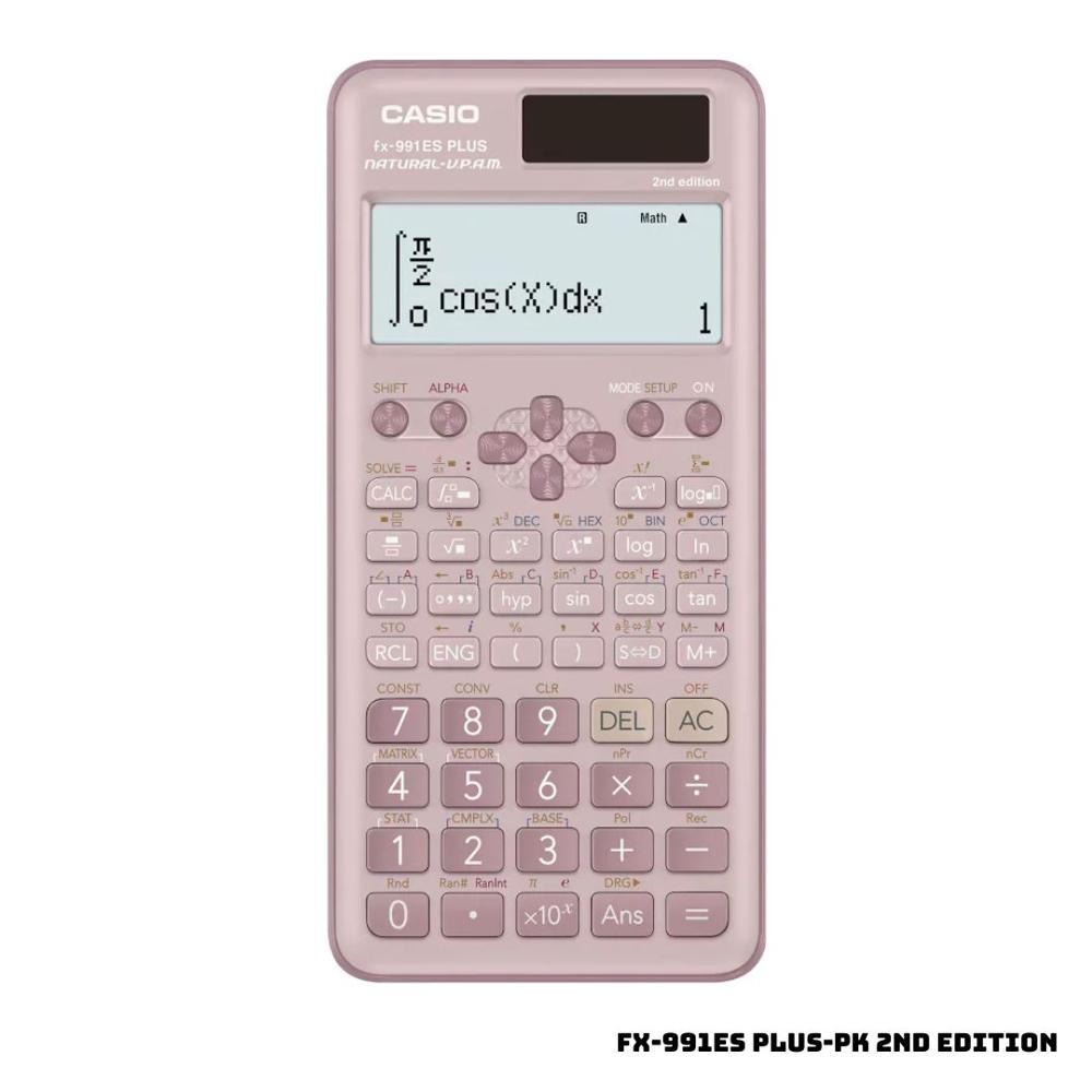 CALCULADORA CIENTIFICA CASIO FX-991ES PLUS-PK 2ND EDITION - ROSADO