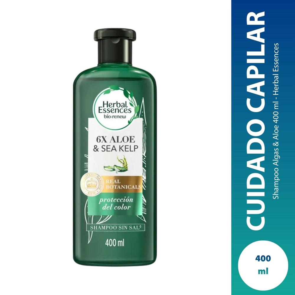 Shampoo Algas y  Aloe 400 ml - Herbal Essences
