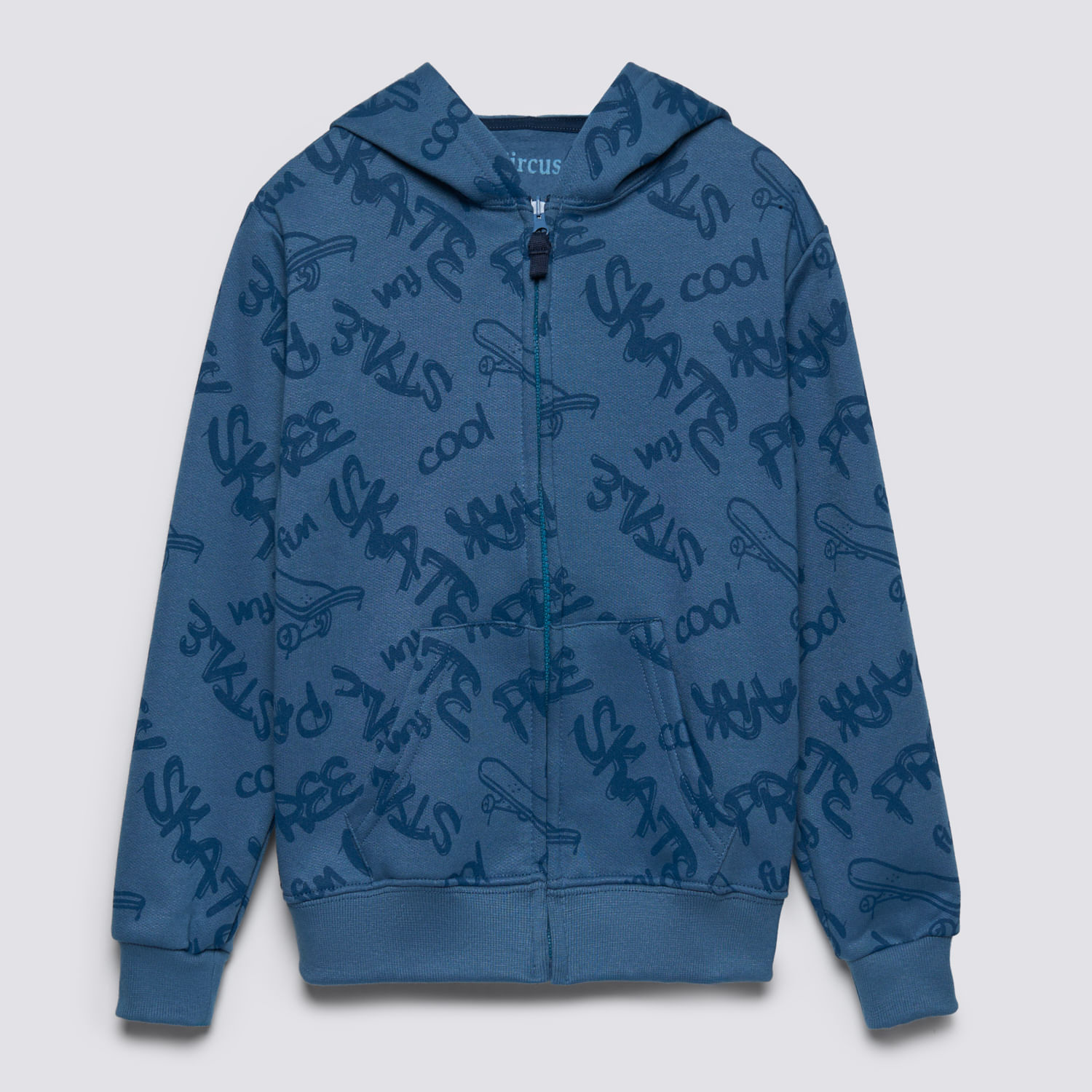 Polera Circus Niño Aop Fleece Zip