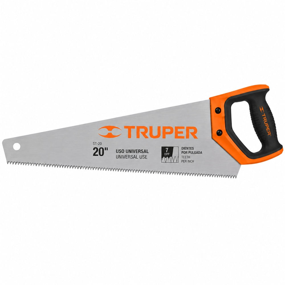 serrucho universal 20 truper ergonómico
