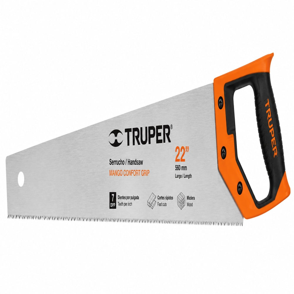 SERRUCHO MANGO COMFORT GRIP DE 22 TRUPER