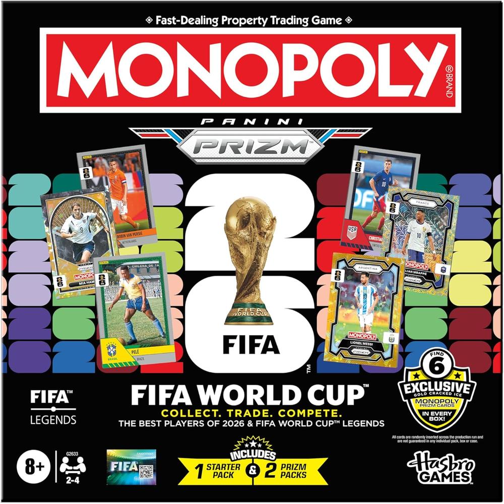 MONOPOLY PANINI PRIZM FIFA WORLD CUP 2026
