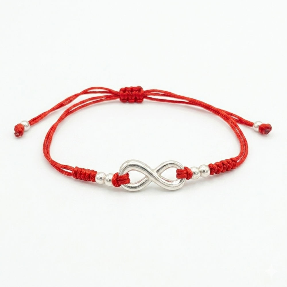Pulsera Conexión Eterna - Hilo Rojo e Infinito