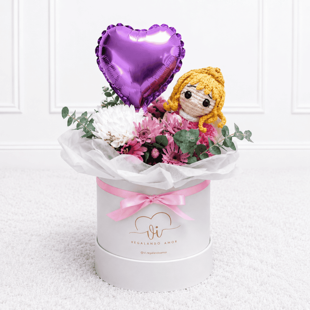Box Aveline con princesa - Peluche