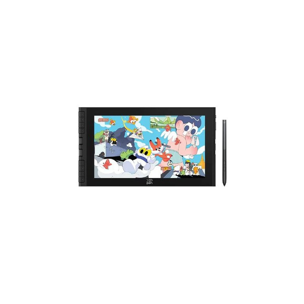 Tableta Gráfica XP PEN Artist 12 3ra Gen 12 Lapiz X4 16K precision X dial soporte plegable Negro