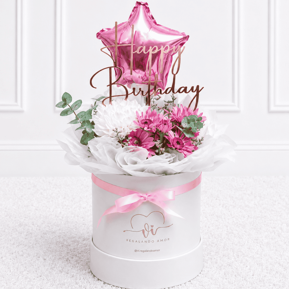 Box Aveline - topper feliz cumpleaños