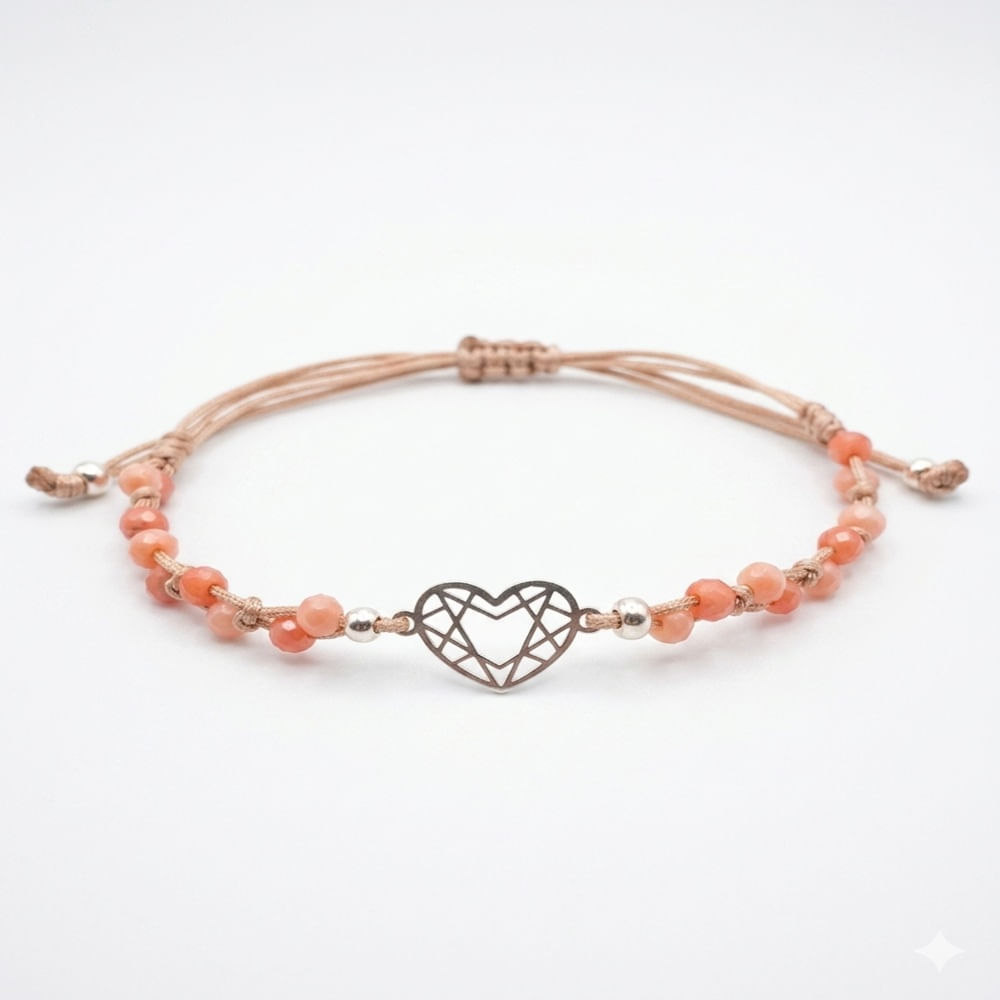 Pulsera Amuleto Corazón