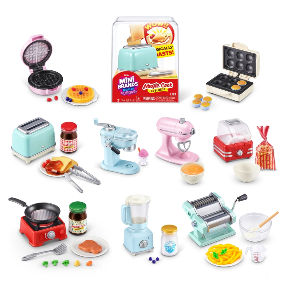 Cápsula Sorpresa Mini Brands Magic Cook Cocina Zuru