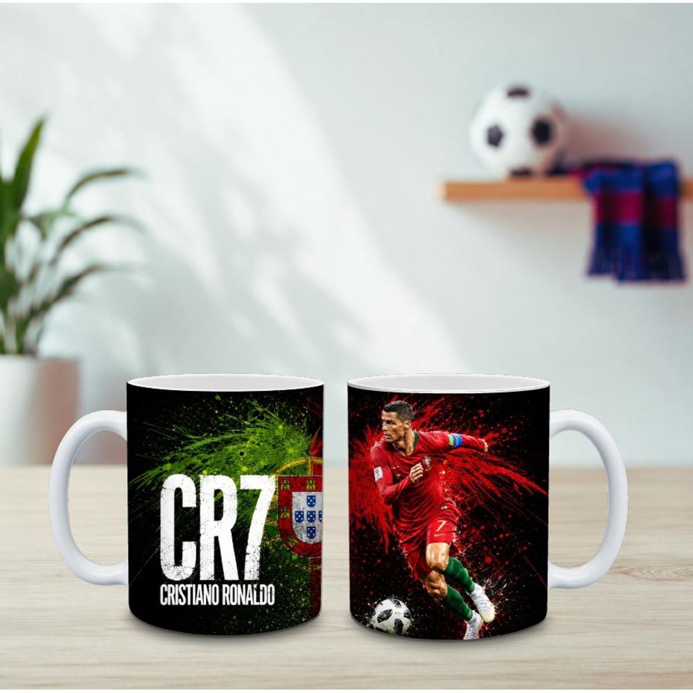 TAZA DE CR7, COPA MUNDIAL DIA DEL PADRE, AGUILA