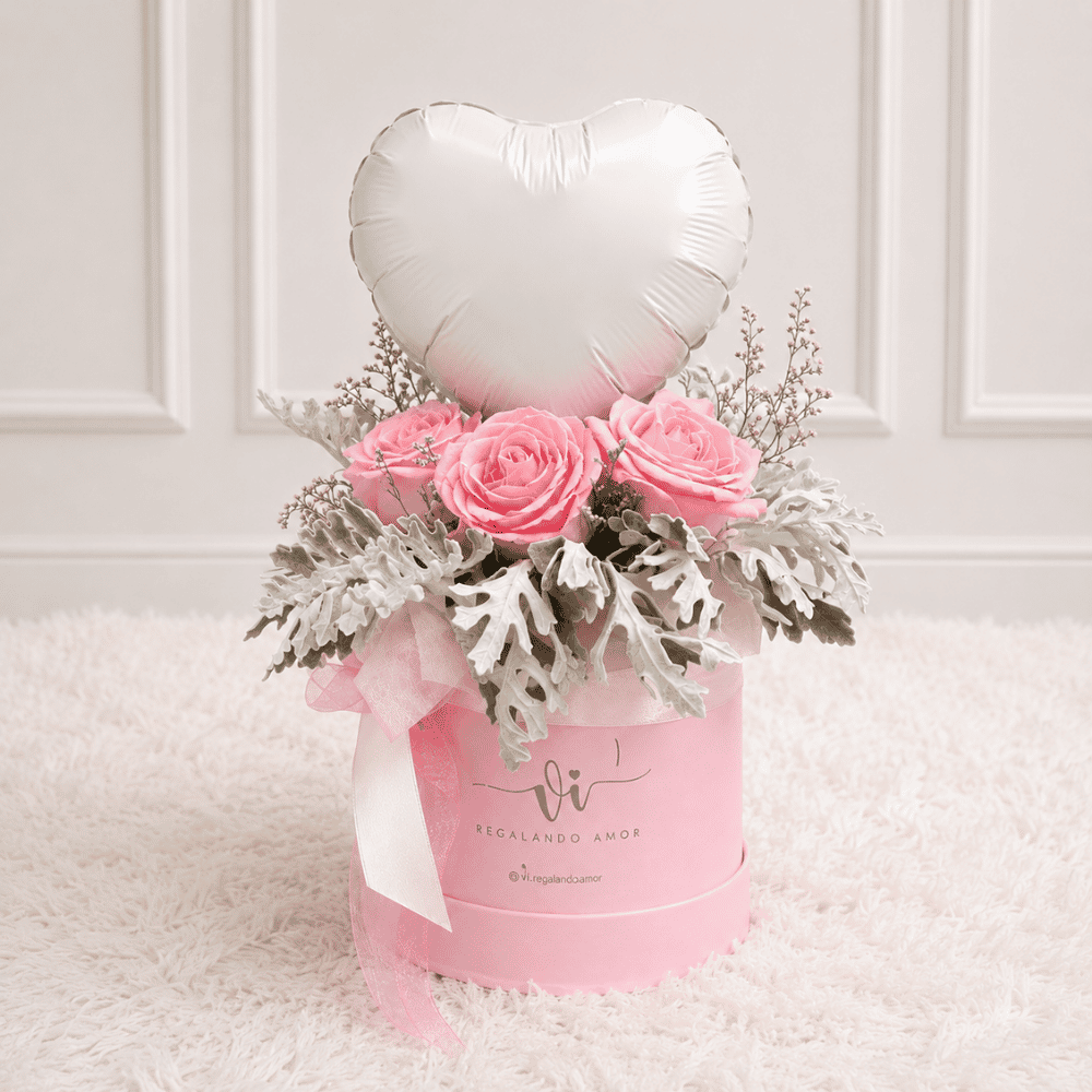 Box Arlethe Pink - Box floral
