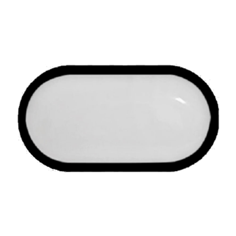 Aplique tortuga LED 20w Ip65 Negro Luz Día Gz Ligthing
