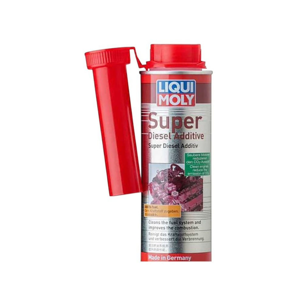 LIQUI MOLY SUPER DIESEL ADDITIVE Limpiador para Motores Diésel 250ml Multicolor