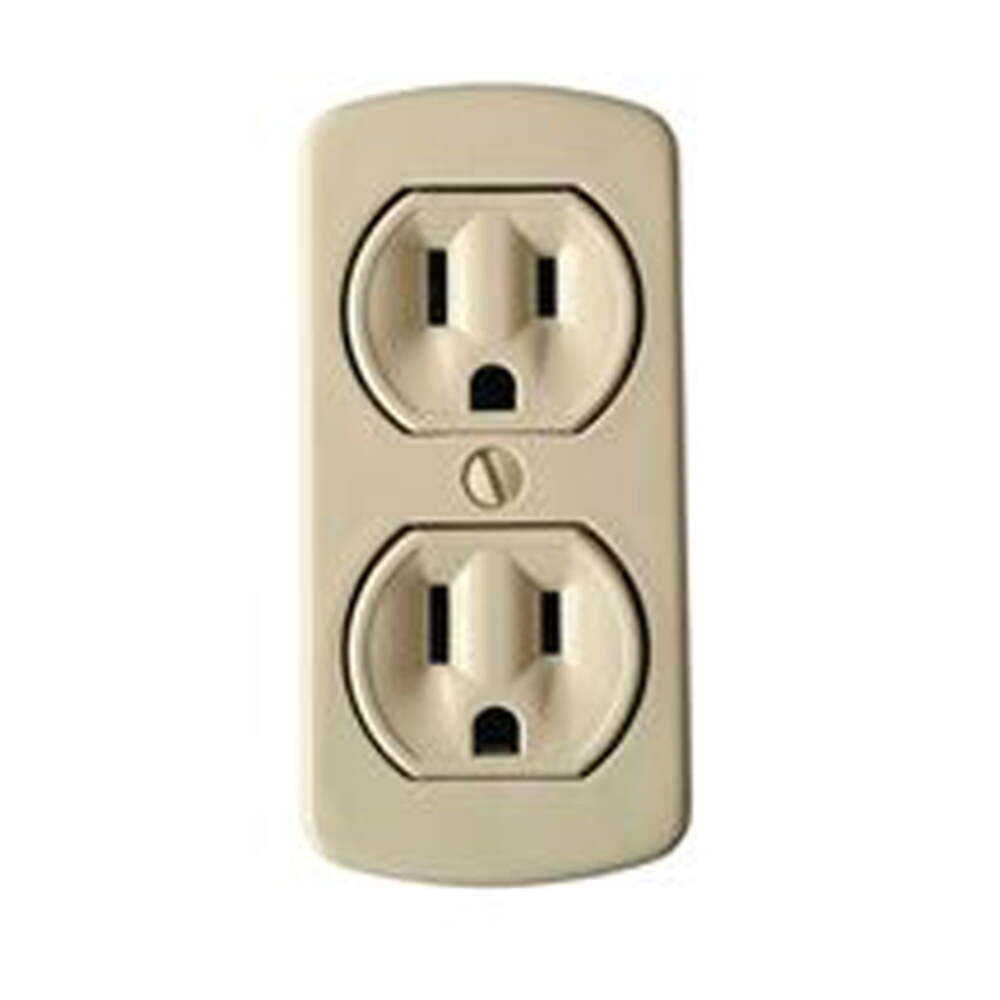TOMACORRIENTE DOBLE MARFIL 15AMP MODELO CLASICO CELUX