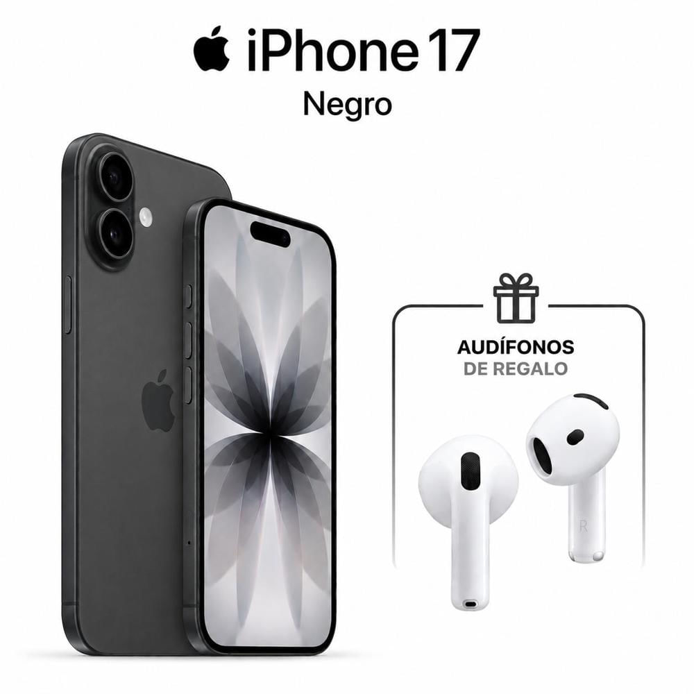 IPHONE 17 256GB ESIM CON REGALO NEGRO