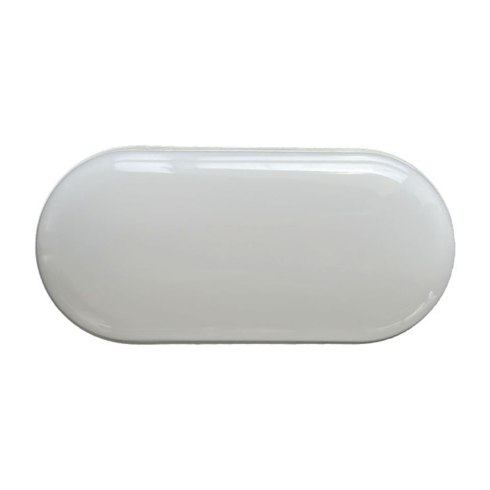 Aplique exterior led Luminika Ovalado 12w Luz cálida Ip65