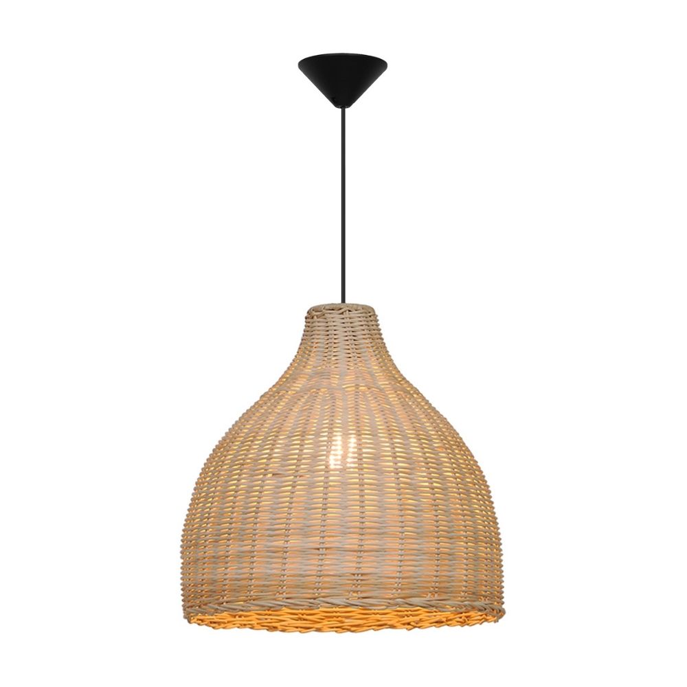 Lámpara Colgante Orange Maui 1 Luz E27 Ratán