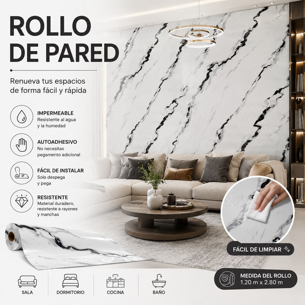 ROLLOS DE PARED COD. YSZ1766