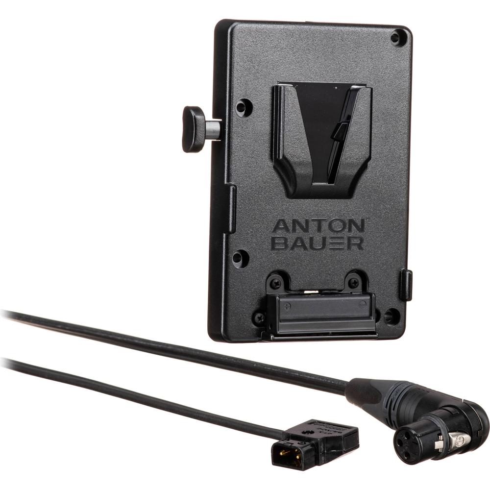 Litepanels Battery Plate V-Mount para Astra 1x1 LED Panel con Cable D-Tap a XLR
