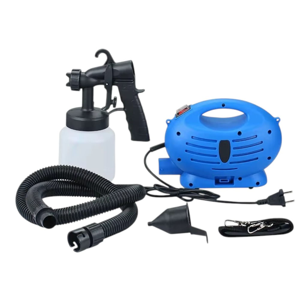 Pistola para Pintar Electrica Compresora Tanque Plastico