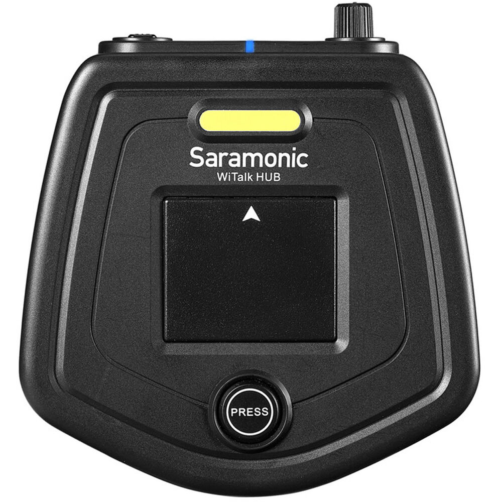Saramonic WiTalk-Hub Base Station 1.9 GHz - Expansión para 9 Usuarios, Alcance de 1312 pi