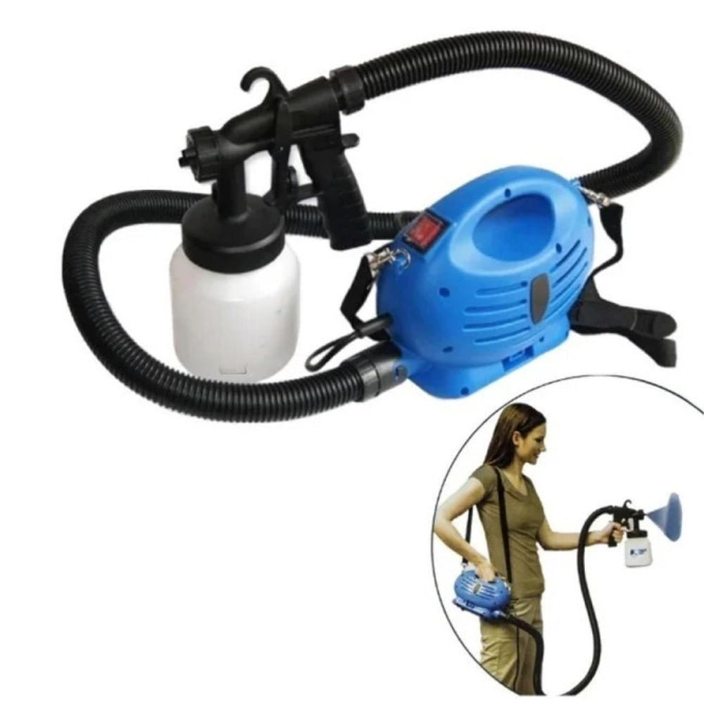 Pistola de Pintar con Compresor Portátil - Kit de Pintado Rápido para el Hogar