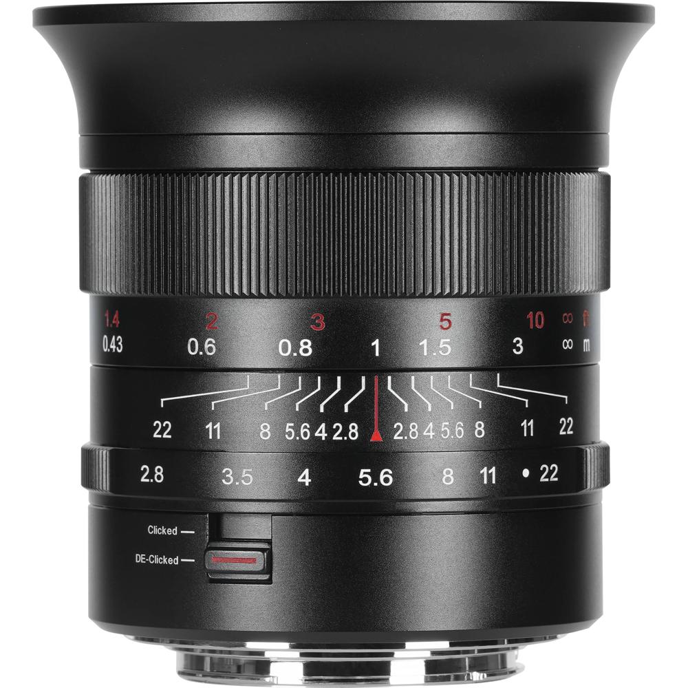 7Artisans 14mm f/2.8 Lente Prime Manual para Canon RF - Gran Angular, 116° de Campo de Vi