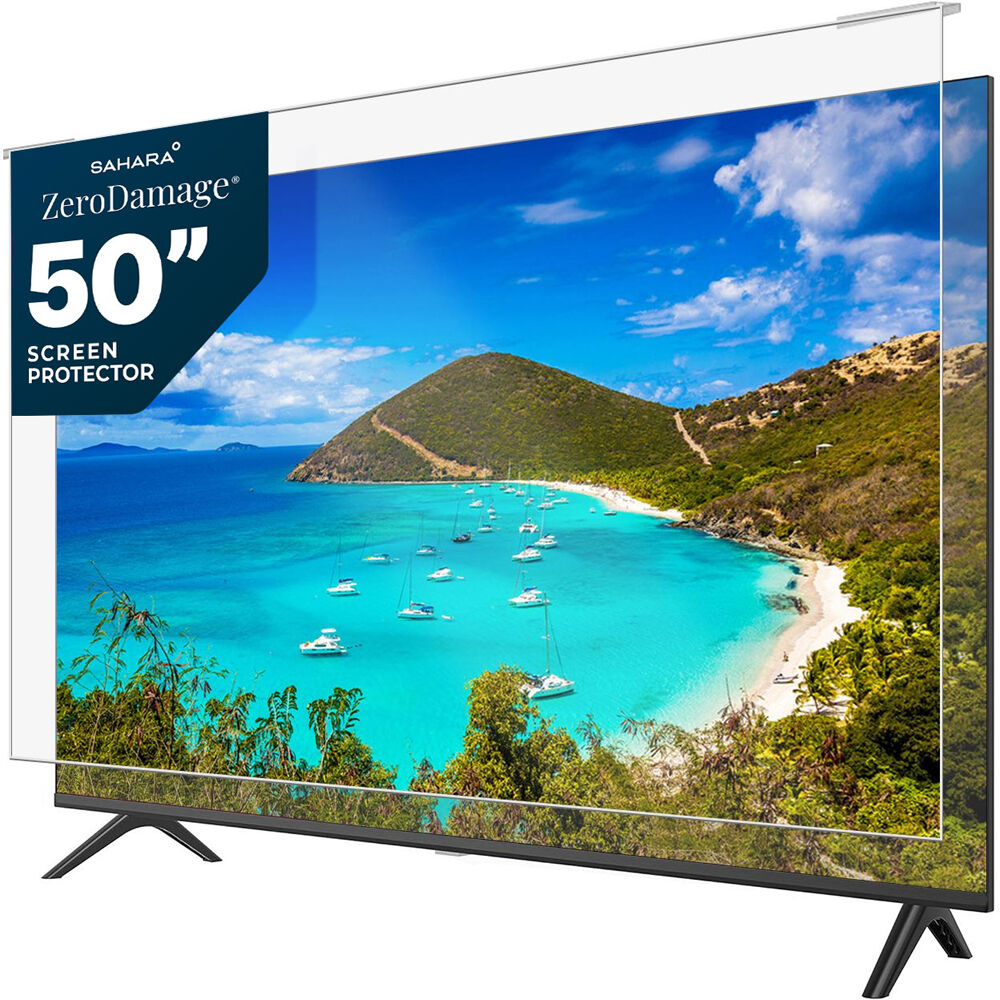 Sahara Case Protector de Pantalla ZeroDamage para TVs de 50"" - Previene Rayones y Manchas