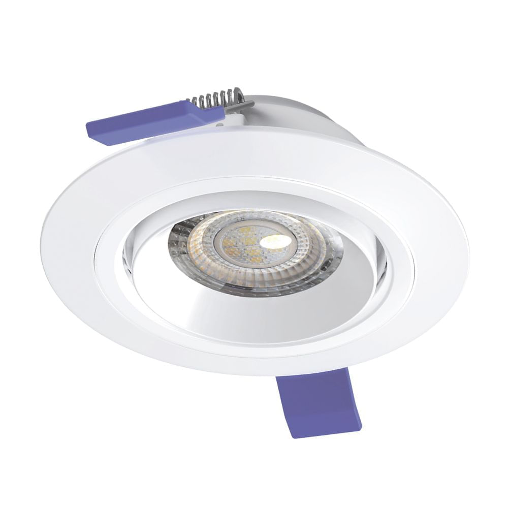 Spot led dirigible 360° Eagle Eye 7w luz fría Wellmax-Samsung
