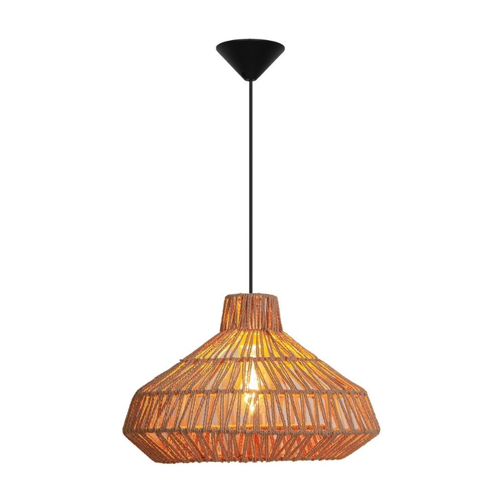 Lámpara Colgante Orange Benagil 1 Luz E27 Soga