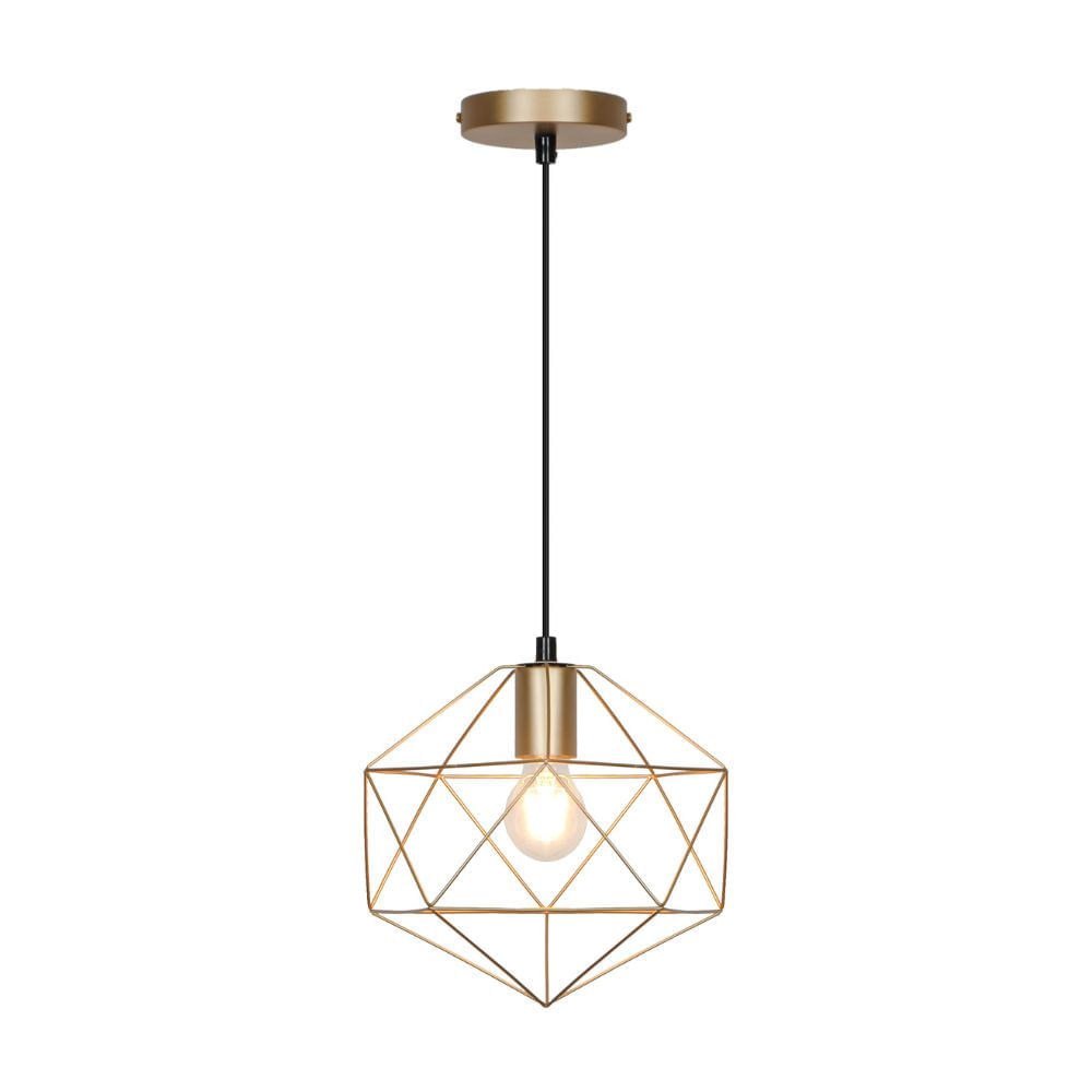 Lámpara Colgante Trendy Orange Orión E27 Oro