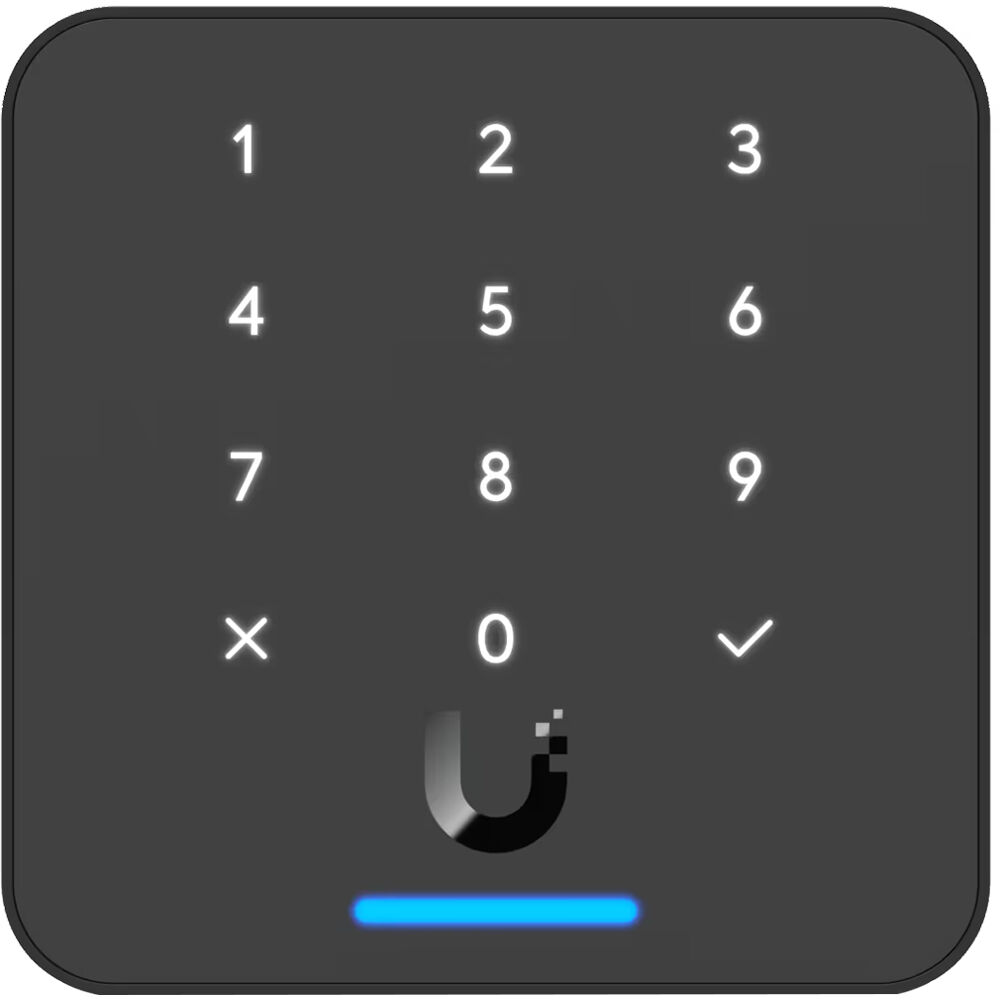 Ubiquiti UniFi Access G3 Reader Flex Negro - Lector de Tarjetas NFC con Teclado, Rango de