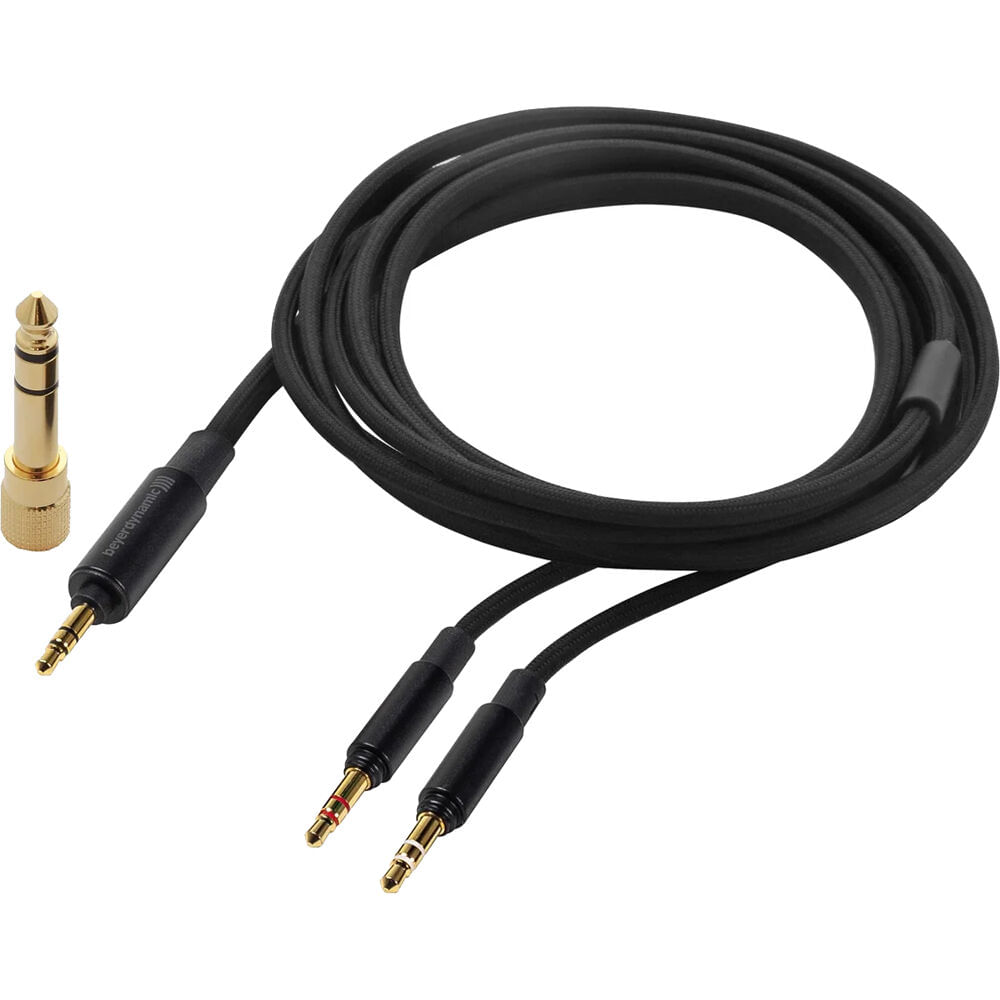 Beyerdynamic Cable Estéreo Doble Lado 4'7"" con Mecanismo de Bloqueo para Auriculares T1 y