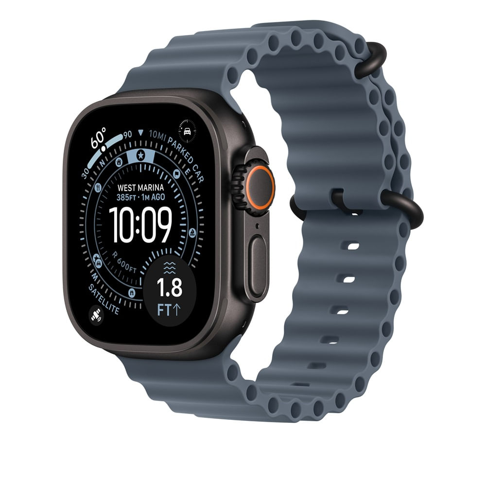 Apple Watch Ultra 3 GPS  Celular 49mm Black Titanium Anchor Blue Ocean Band