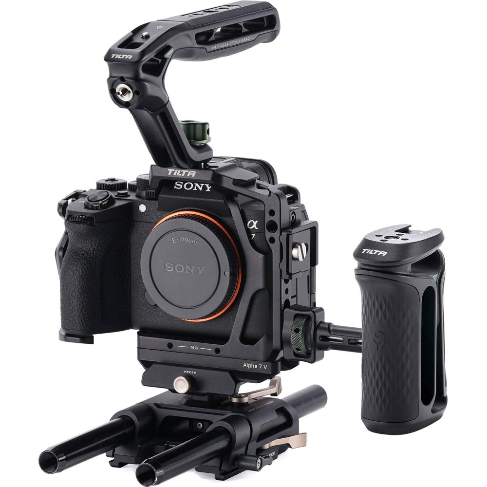 Tilta Full Camera Cage Pro Kit para cámaras Sony a7 V, a7 IV y a7R V - Incluye manijas Xe