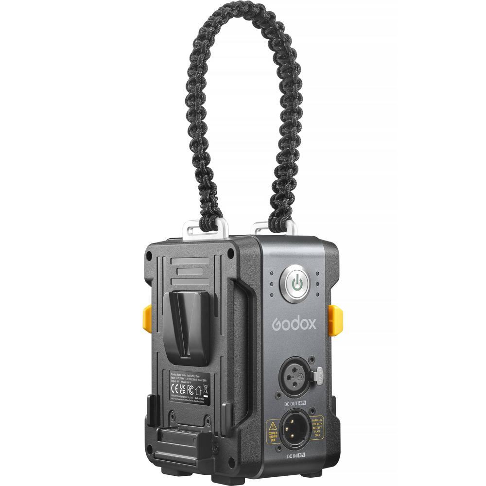 Godox Dual Battery Plate V-Mount para Luces LA300R, LA200R, LA150R, LA300BI, LA200BI, LA15