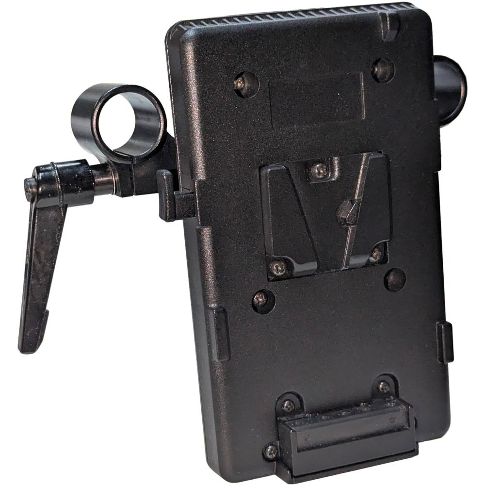 Cavision Adaptador de Batería V-Mount Vertical con Soporte de Varilla de 19mm