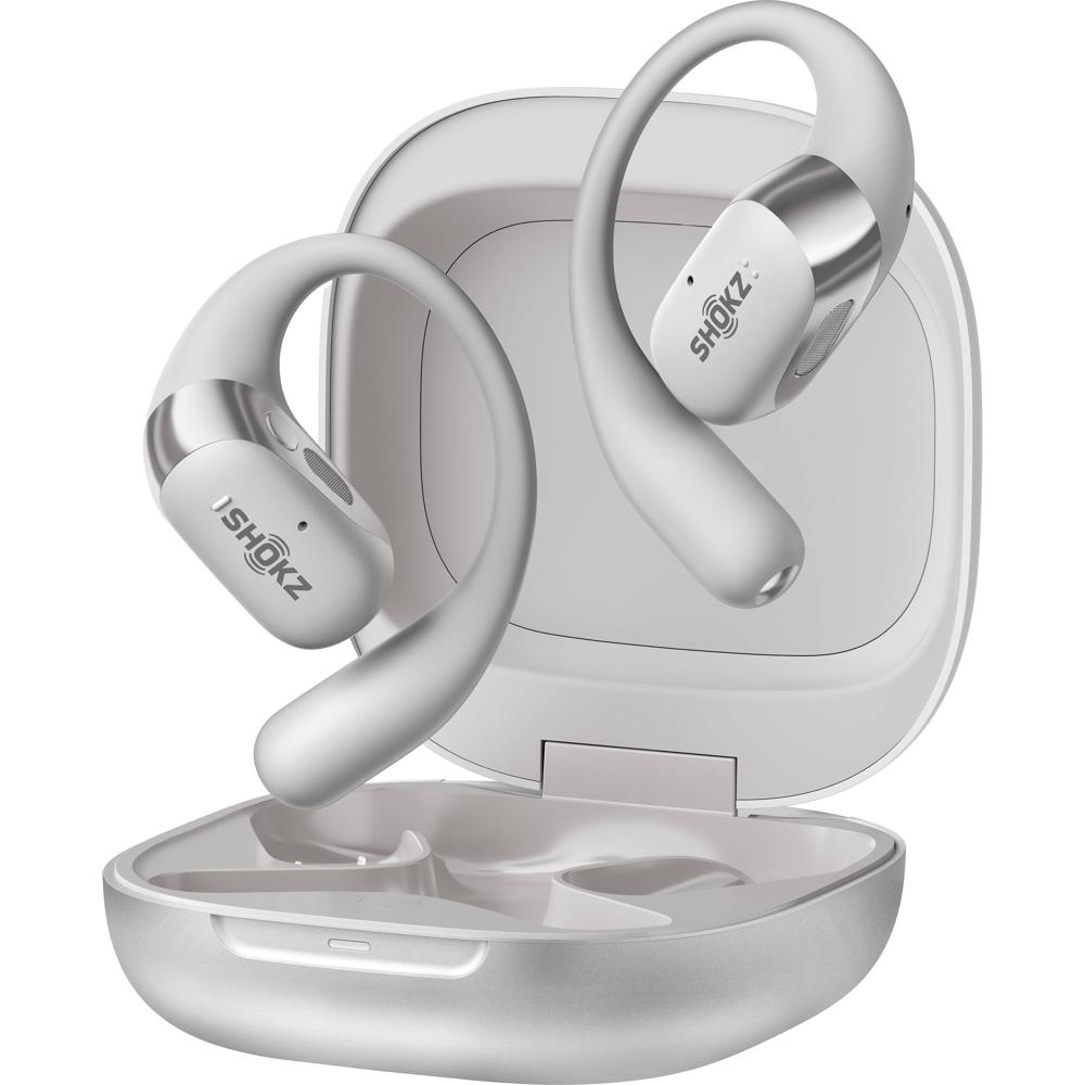 SHOKZ OpenFit 2+ Auriculares Inalámbricos Verdaderos de Diseño Abierto con Tecnología D