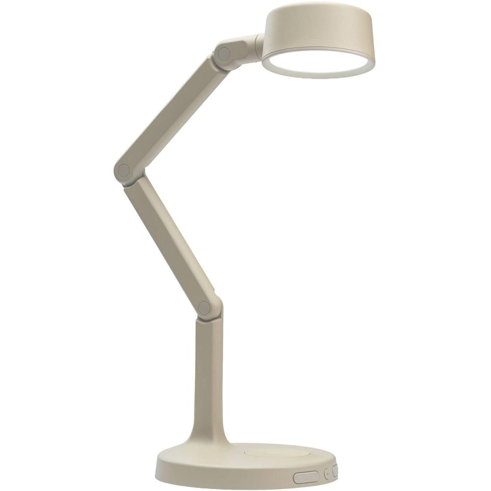 Lume Cube Edge Go Lámpara de Escritorio Recargable Sand - 1000 Lúmenes, Dimmable, Carga