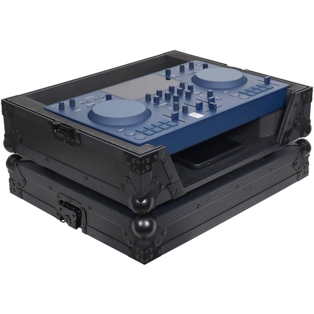 ProX Flight Case para Controlador DJ AlphaTheta OMNIS-DUO - Interior de Espuma de Alta Den
