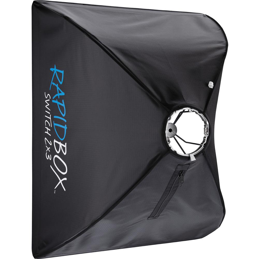 Westcott Rapid Box Switch Softbox 2 x 3' - Estructura Metálica, Tejido Resistente al Calo