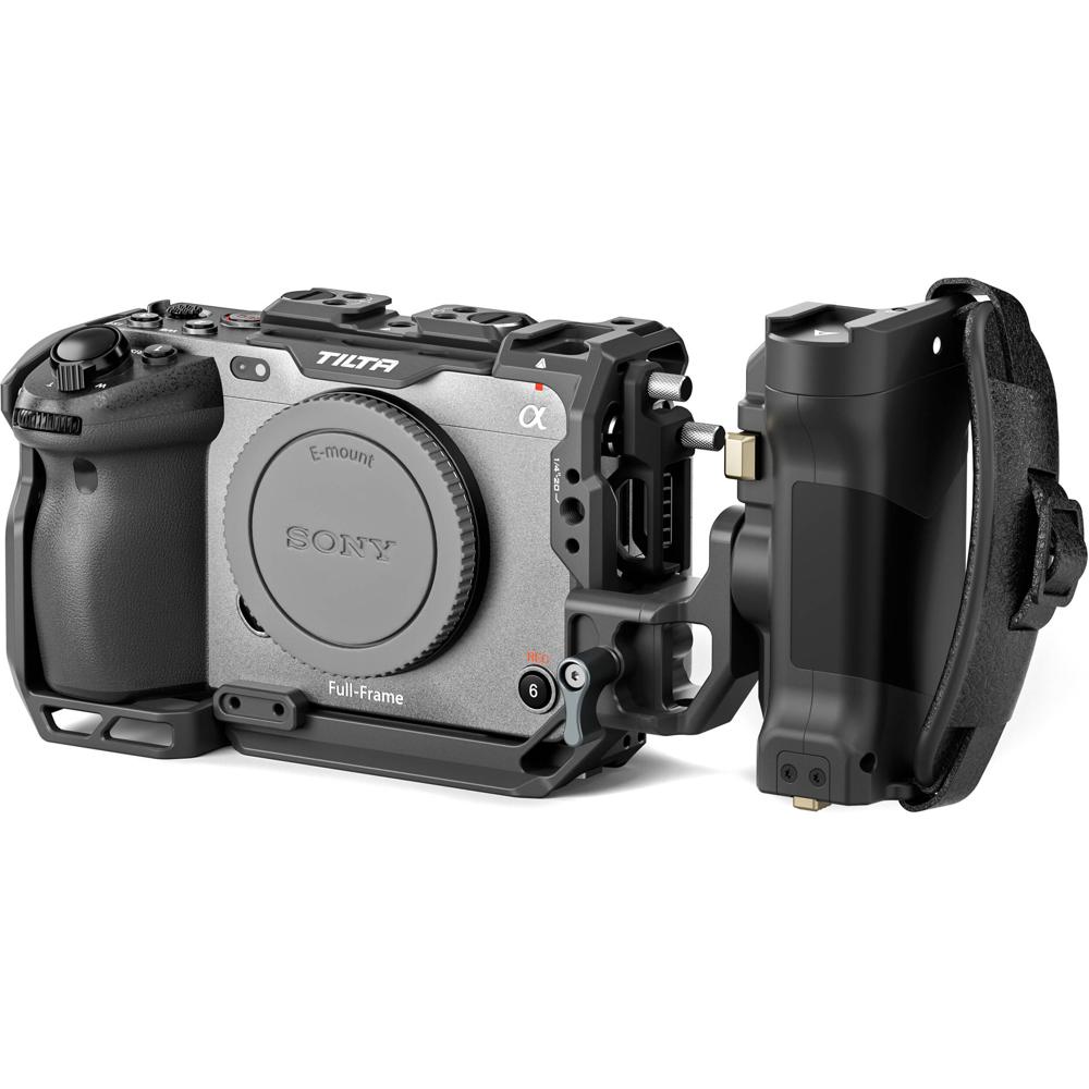 Tilta Cámara Cage Lightweight Kit v2 para Sony FX3 & FX30 - Incluye Grip de Batería L-Se