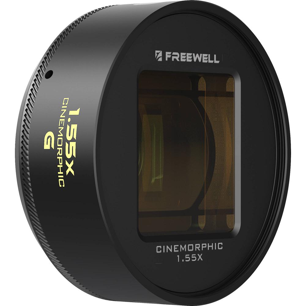 Freewell Lente Anamórfica 1.55x para Smartphone con Montura de 17mm - Flare Dorado, 129.5