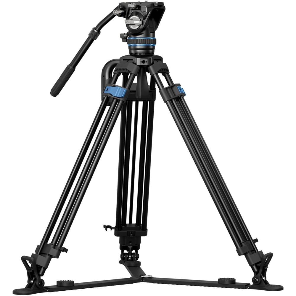 Sirui Tripode de Aluminio SQ75A con Cabezal de Video S5, Capacidad de Carga de 11 lb, Rang