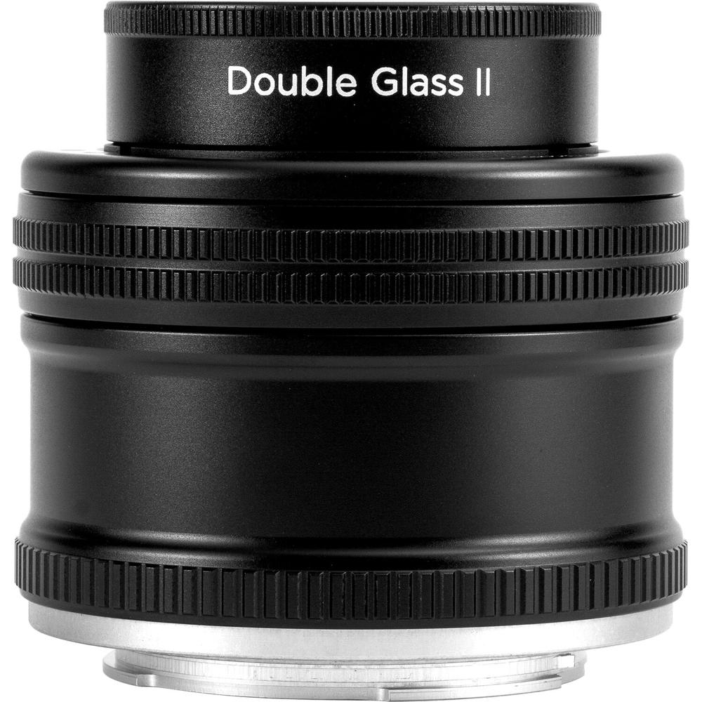 Lensbaby Fijo con Óptica de Doble Cristal II para Sony E 50mm f/2.5 a f/22, Diafragma de