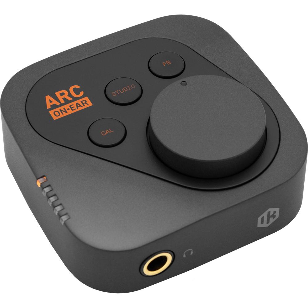 IK Multimedia ARC ON•EAR Amplificador de Auriculares y DAC Portátil con 250+ Perfiles d