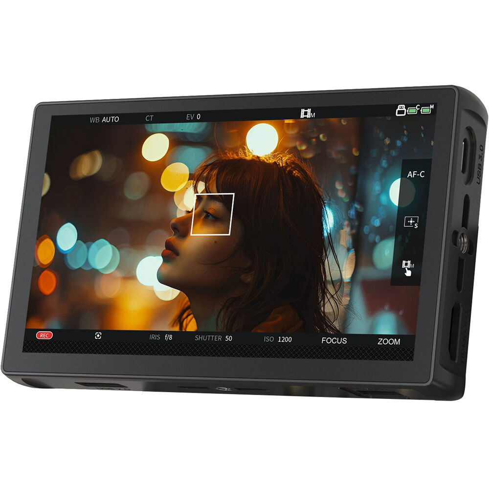 PORTKEYS Monitor LH5C 4K 5.4"" Touchscreen HDMI 1920 x 1152, 800 cd/m², Control de Cámara