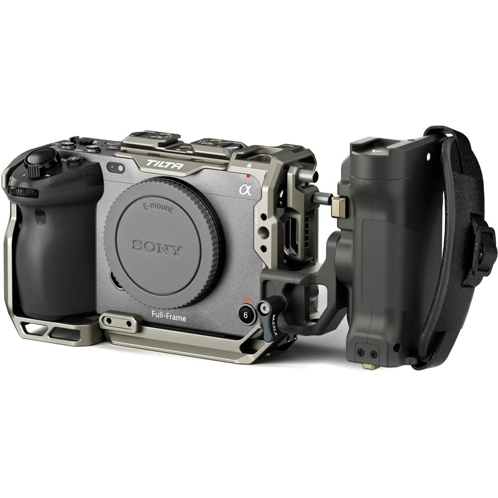 Tilta Cage Ligero Kit v2 para Sony FX3 & FX30 - Color Gris Titanio, incluye empuñadura de
