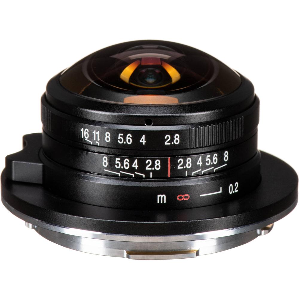 Venus Optics Laowa 4mm f/2.8 Fisheye Lens L-Mount - 210° Ángulo de Visión, Diseño Circ