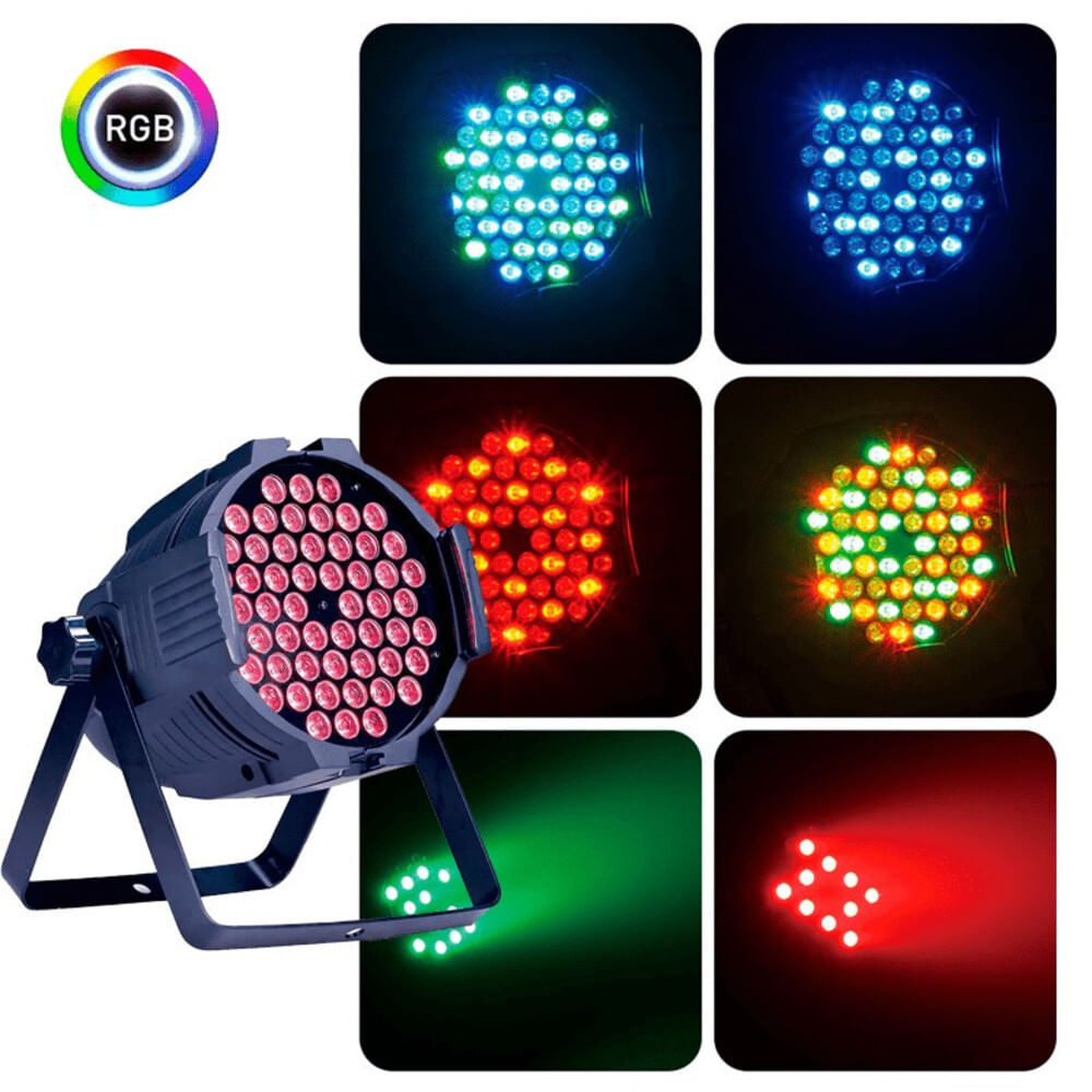 oco Seguidor Led Par 54 X 3w Iluminación Escenario DMX512