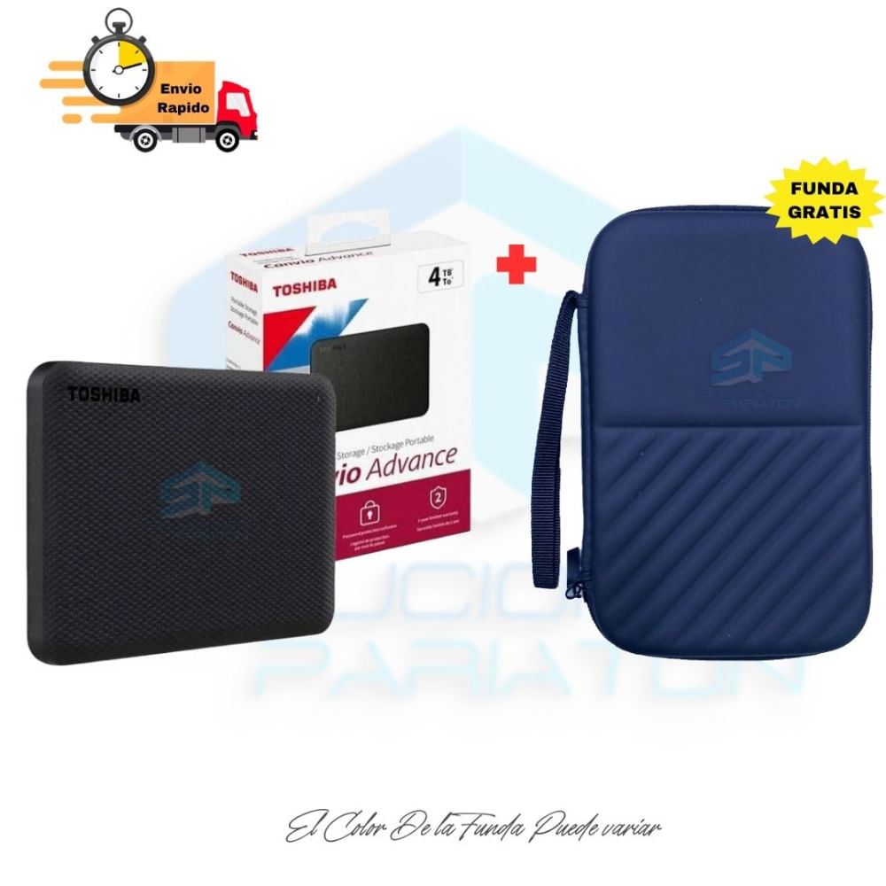 Disco Duro Externo Toshiba Canvio Advance 4TB Usb 3.2